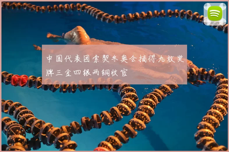 中国代表团索契冬奥会摘得九枚奖牌三金四银两铜收官